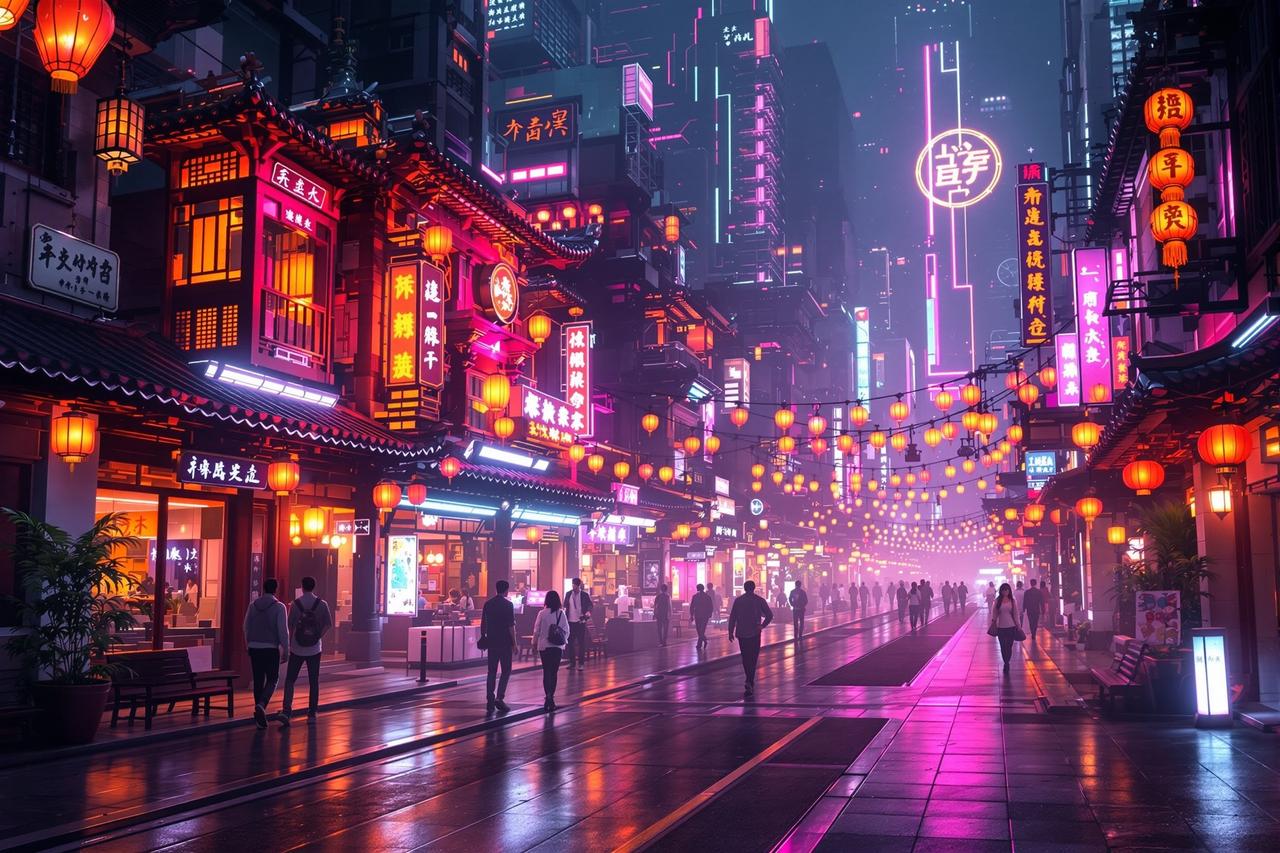 果冻影视-赛博朋克美学：当东方遇见未来